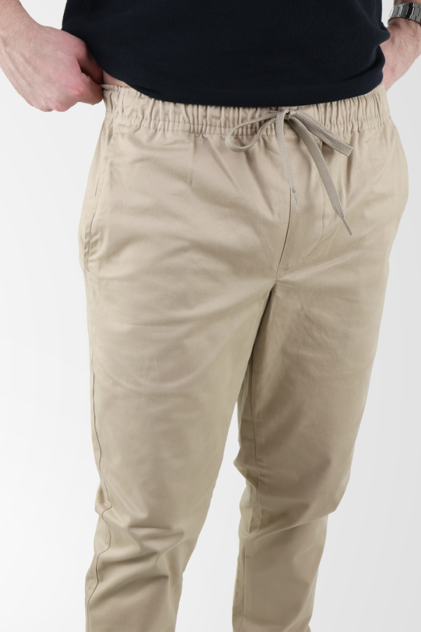 Pantalón Jogger Casual Para Caballero Con Bolsas Y Cordón Ajustable